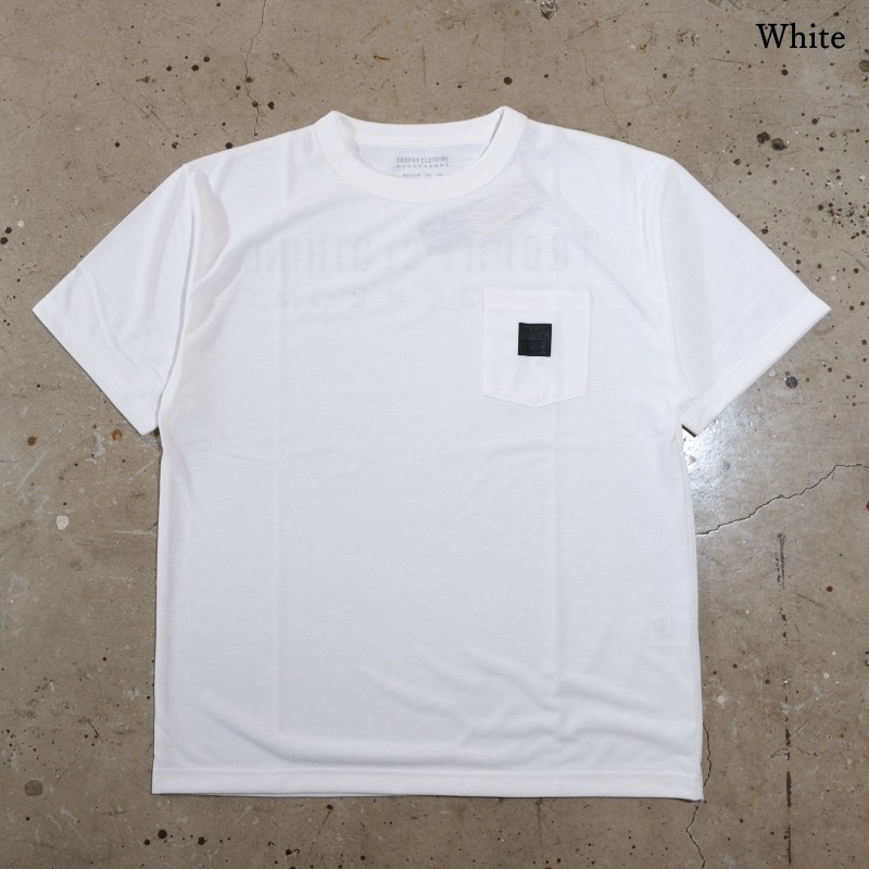 TROPHY CLOTHING ȥե󥰡"MONOCHROME"Logo RD Pocket TeeۥΥRDݥåT ϥƥǺ ݥꥨƥ100