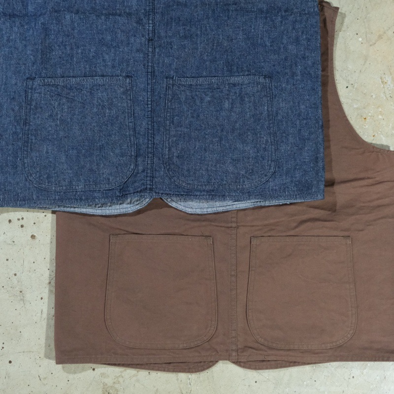 TCB jeans �ƥ��������ӡ������󥺡�Huntsman Vest�ۥϥ�ƥ��󥰥٥��� 30��40ǯ�� �ǥ˥� ���å��� COTTON100�� ������