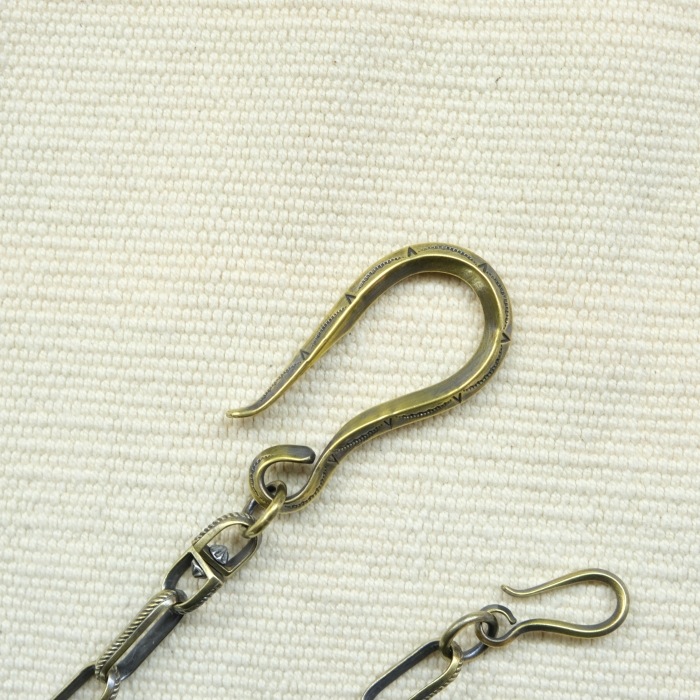 STAMP WORKS ������ץ������SWWC-002�ۡ�Rope Wallet Chain�ۢ�BRASS������ץ�����åȥ������� ��� �������� ��45cm