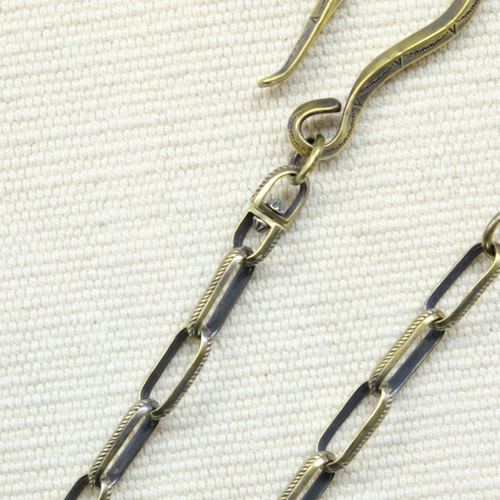 STAMP WORKS ������ץ������SWWC-002�ۡ�Rope Wallet Chain�ۢ�BRASS������ץ�����åȥ������� ��� �������� ��45cm