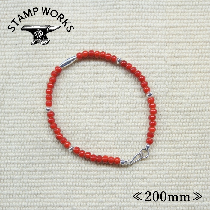 STAMP WORKS スタンプワークス【SWB-009200】【Glass Beads Bracelet