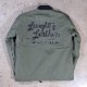 Langlitz Leathers 󥰥åĥ쥶Breathatec Coach JacketType A ץ ֥ꥶƥå㥱å ɥ֥졼 ܥդ 