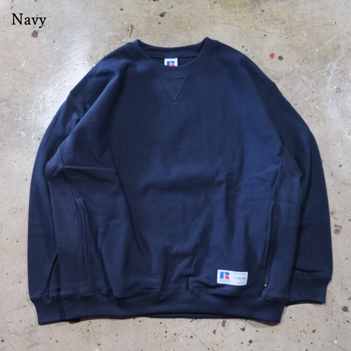 RUSSELL��BerBerJin ��å�����٥�٥른���Soft Loop Back Sweat CN�ۥ��եȥ롼�ץХå��������å� ���롼�ͥå��������åȥ���� �ѥ���