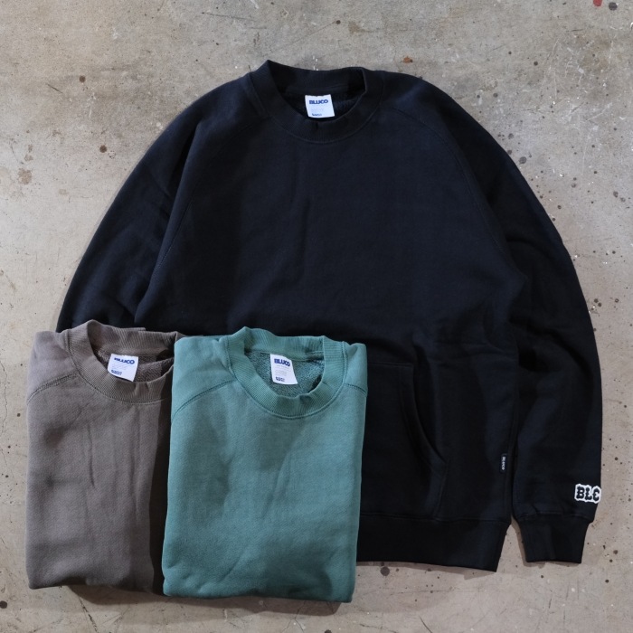 BLUCO �֥륳��155-13-026�ۡ�HEAVY PILE SWEATSHIRT�ۥإӡ��ѥ��륹�����åȥ����  ���ꥸ�ʥ�ܥǥ� COTTON