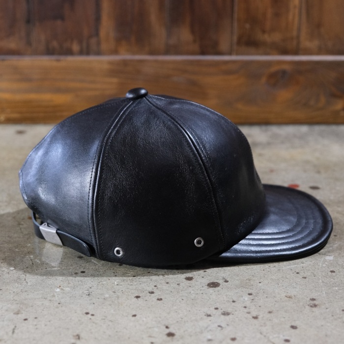 Mr.FATMAN �ߥ������ե��åȥޥ��LEATHER CAP�ۥ쥶������å� ��ĥۡ����ϥ��� ������Ĵ���ǽ ������