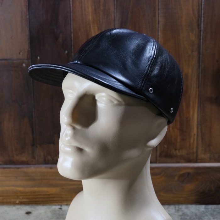 Mr.FATMAN �ߥ������ե��åȥޥ��LEATHER CAP�ۥ쥶������å� ��ĥۡ����ϥ��� ������Ĵ���ǽ ������