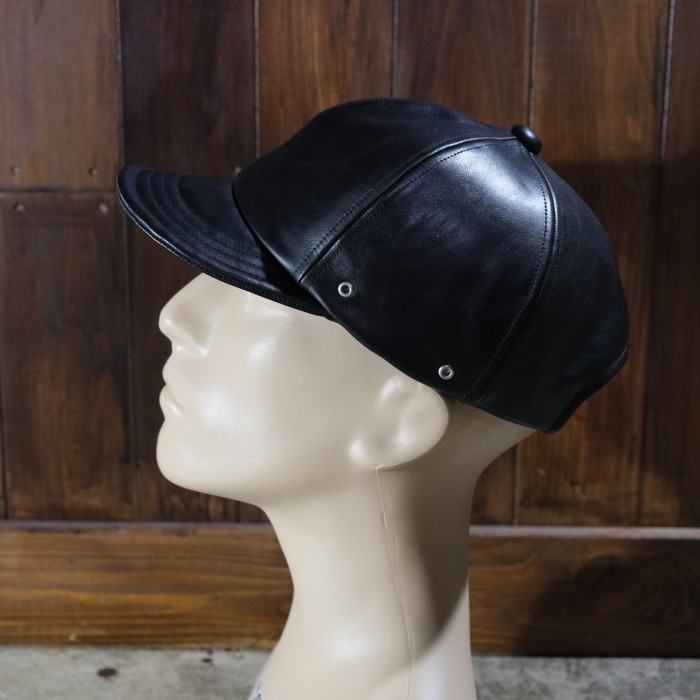 Mr.FATMAN �ߥ������ե��åȥޥ��LEATHER CAP�ۥ쥶������å� ��ĥۡ����ϥ��� ������Ĵ���ǽ ������