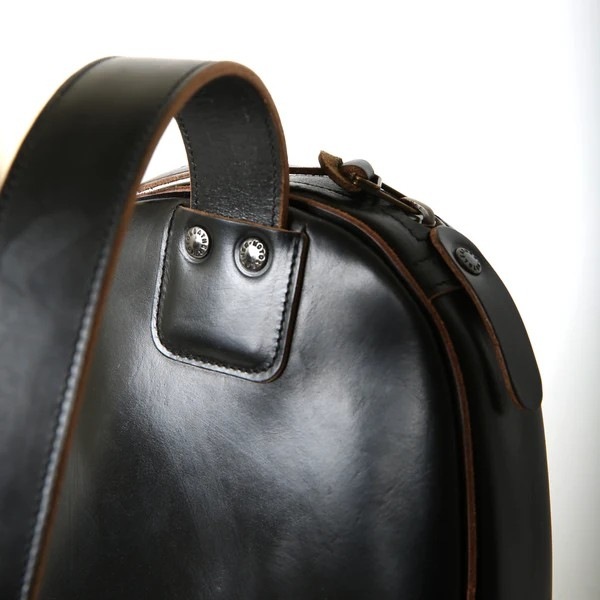 MOTOR NEW VINTAGE ⡼HORWEEN CHROMEXCEL BODY BAGۢBLACKۡ २쥶 Хå ܥǥХå  MOTO LEATHER 