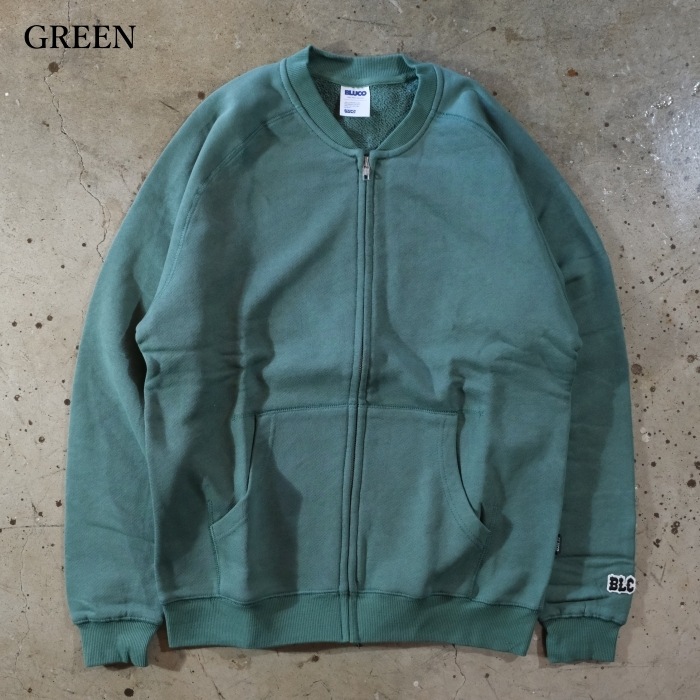 BLUCO �֥륳��155-13-027�ۡ�HEAVY PILE ZIP JACKET�ۥإӡ��ѥ��른�åץ��㥱�å� �������å� ���ꥸ�ʥ�ܥǥ� COTTON