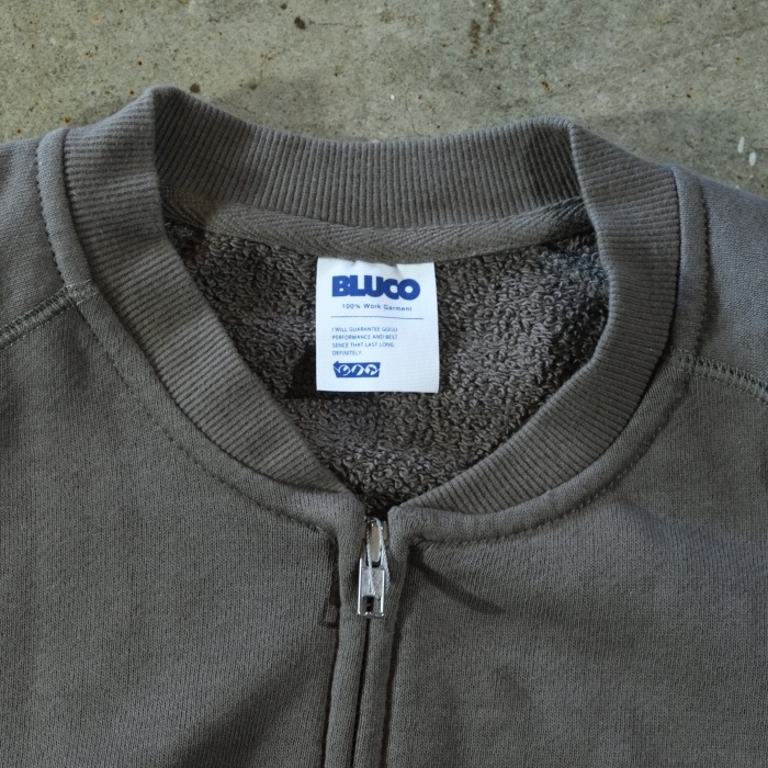 BLUCO �֥륳��155-13-027�ۡ�HEAVY PILE ZIP JACKET�ۥإӡ��ѥ��른�åץ��㥱�å� �������å� ���ꥸ�ʥ�ܥǥ� COTTON