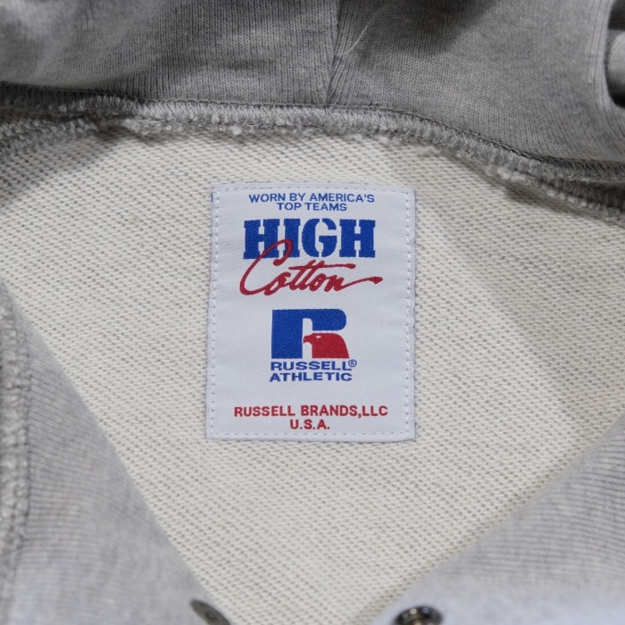 RUSSELL��BerBerJin ��å�����٥�٥른���High Cotton Snap Button Hoodie�ۥ��ʥåץܥ���ա��ǥ� �ϥ����åȥ� �ץ륪���С��ա��ǥ� �ѡ�����