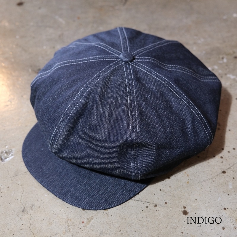 Mr.FATMAN �ߥ������ե��åȥޥ��Johnny Casquette Twill&Indigo�ۥ���ˡ����㥹���å� �˥塼���ܡ�������å� �����㥹�����դ� ���åȥ�100�� ������