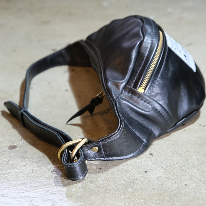 Langlitz Leathers 󥰥åĥ쥶 Inside Pocket Hip Hugger BagۢHORSE HIDE 󥵥ɥݥåȥȥХå ϳ BLACKƥå MADE IN USA