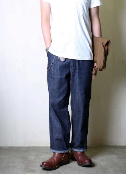 MOTOR NEW VINTAGE ⡼11oz. DENIM TROUSERۥǥ˥ ȥ饦   MOTO LEATHER 