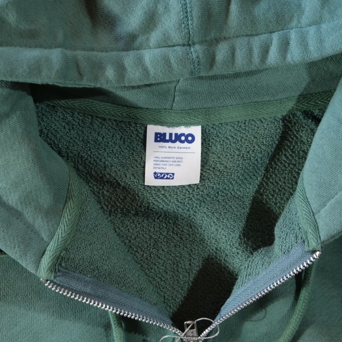 BLUCO �֥륳��155-13-028�ۡ�HEAVY PILE HALF ZIP SWEAT HOODIE�ۥإӡ��ѥ���ϡ��ե��åץ������åȥա��ǥ� �ѡ����� ���ꥸ�ʥ�ܥǥ� COTTON