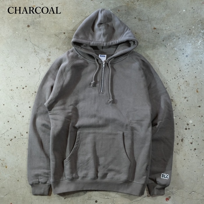 BLUCO �֥륳��155-13-028�ۡ�HEAVY PILE HALF ZIP SWEAT HOODIE�ۥإӡ��ѥ���ϡ��ե��åץ������åȥա��ǥ� �ѡ����� ���ꥸ�ʥ�ܥǥ� COTTON