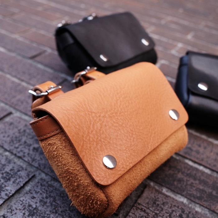 MOTIVE EQUIPPED �⡼�ƥ��� �������åץɡ�MOTIVE MULTIPLE BAG�۵��� COW HIDE �ޥ���Хå� ETC������ �ݡ���  MADE IN JAPAN