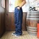 TCB jeans �ƥ��������ӡ������󥺡�Cat A Log Lace Up Pants 10OZ�ۥ��㥿�����졼�����åץѥ�� �ǥ˥����ѥ�� ���åȥ�100%