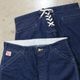 TCB jeans �ƥ��������ӡ������󥺡�Cat A Log Lace Up Pants 10OZ�ۥ��㥿�����졼�����åץѥ�� �ǥ˥����ѥ�� ���åȥ�100%