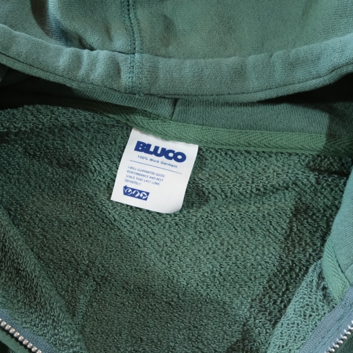 BLUCO �֥륳��155-13-029�ۡ�HEAVY PILE ZIP SWEAT HOODIE�ۥإӡ��ѥ��른�åץ������åȥա��ǥ� �ѡ����� ���ꥸ�ʥ�ܥǥ� COTTON