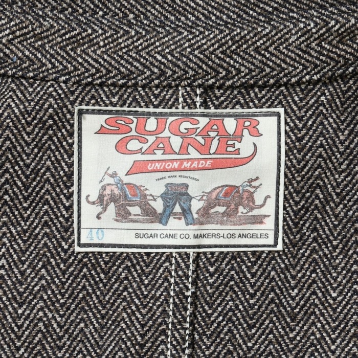 SUGAR CANE ���奬���������SC15835�ۡ�FICTION ROMANCE 16.7oz. INDIGO TWEED WORK COAT�ۥ���ǥ����ɥĥ����ɥ�������� ���С������� ������