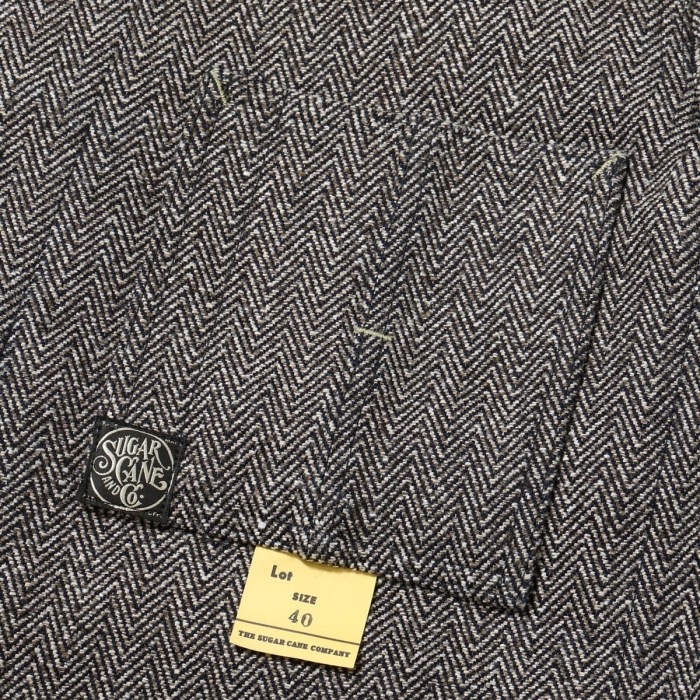 SUGAR CANE ���奬���������SC15835�ۡ�FICTION ROMANCE 16.7oz. INDIGO TWEED WORK COAT�ۥ���ǥ����ɥĥ����ɥ�������� ���С������� ������