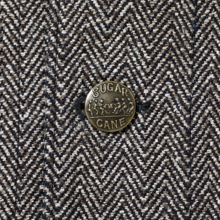 SUGAR CANE ���奬���������SC15835�ۡ�FICTION ROMANCE 16.7oz. INDIGO TWEED WORK COAT�ۥ���ǥ����ɥĥ����ɥ�������� ���С������� ������