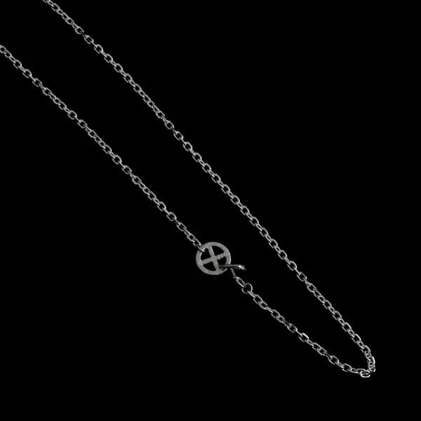 MOTOR NEW VINTAGE ⡼CH-07ۡBOLD SQUARE CHAINۢ55cmѥ K18᥿ۥ ͥեå MOTO LEATHER