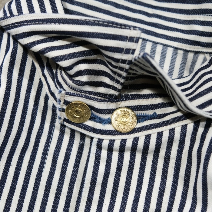 TCB jeans �ƥ��������ӡ������󥺡�Cat Head Jacket Hickory�ۥ���åȥإåɥ��㥱�å� �ҥå��꡼ ���С������� ���祢������ COTTON 