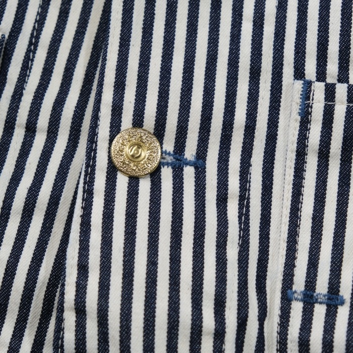 TCB jeans �ƥ��������ӡ������󥺡�Cat Head Jacket Hickory�ۥ���åȥإåɥ��㥱�å� �ҥå��꡼ ���С������� ���祢������ COTTON 