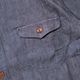 ORGUEIL ���륲�����OR-5107�ۡ�Denim Shawl Collar Short Sleeve Shirt�ۥǥ˥ॷ�硼�륫�顼����ĥ��硼�ȥ��꡼�� Ⱦµ ���åȥ�100% ������