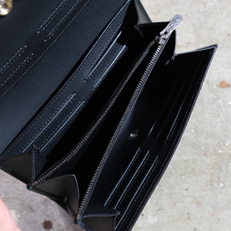 FUNNY  եˡTRIFORD WALLETۢƥ쥶֥å꡼ ȥ饤ե  󥰥å MADE IN JAPAN