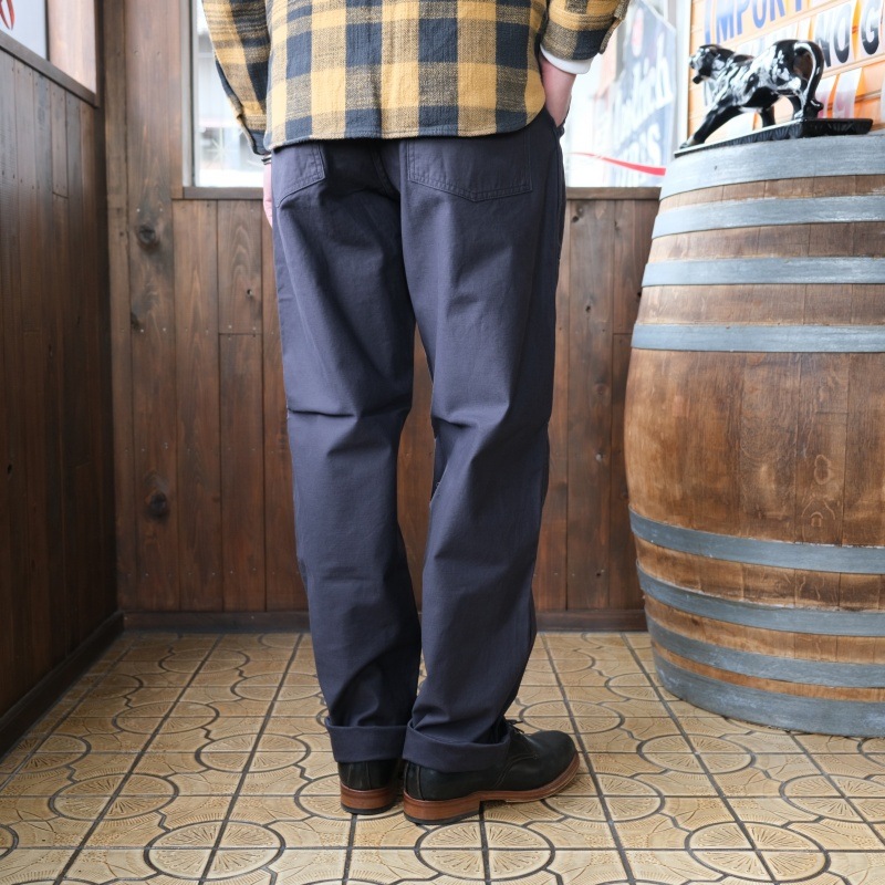 TCB jeans(�ƥ��������ӡ�������) ��50's BAKER PANTS�� ��Charcoal��٥������ѥ�� �ߥ꥿�꡼ ���ѥ� ���åȥ�100%