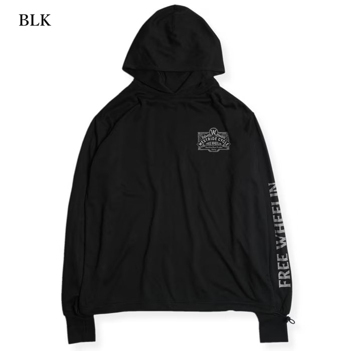 WESTRIDE  �������ȥ饤�ɡ�POWER DRY HOODIE-1�ۢ�WESTRIDE CYCLE��ѥ�ɥ饤 �ա��ǥ� ��å���ѡ����� ®���Ǻ�