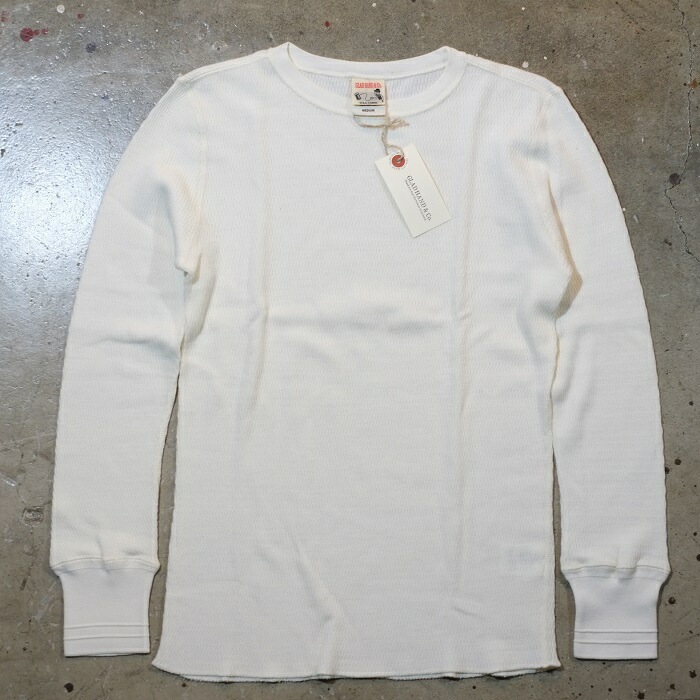 GLADHAND  åɥϥɡGH-10ۡWAFFLE L/S T-SHIRTSۡ롼ͥå Ĺµ åեT ̵ϡ롼ͥåޥǺT