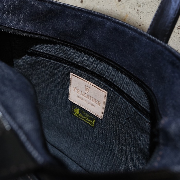 Y'2 LEATHER �磻�ġ��쥶�� ��BG-04�ۡ�VINTAGE HORSE TOTE BAG�� ��VINTAGE HORSE��ۡ����ϥ��ɥȡ��ȥХå� �ӥ�ơ����ۡ��� �쥶���Хå� MADE IN JAPAN