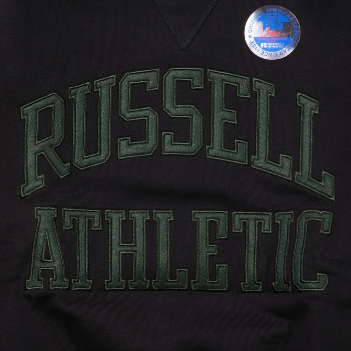 RUSSELL ATHLETIC ��å��륢������å���Pro Cotton TM Loop Back Terry Sweat Logo CN�ۥץ����åȥ�롼�ץХå������å� ���� ����å��� ���롼�ͥå� 