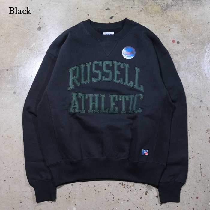RUSSELL ATHLETIC ��å��륢������å���Pro Cotton TM Loop Back Terry Sweat Logo CN�ۥץ����åȥ�롼�ץХå������å� ���� ����å��� ���롼�ͥå� 