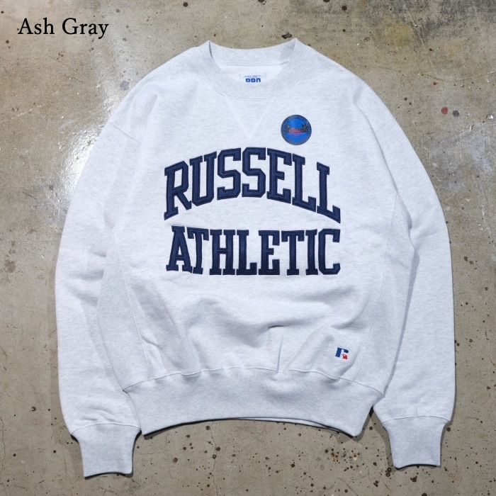 RUSSELL ATHLETIC ��å��륢������å���Pro Cotton TM Loop Back Terry Sweat Logo CN�ۥץ����åȥ�롼�ץХå������å� ���� ����å��� ���롼�ͥå� 