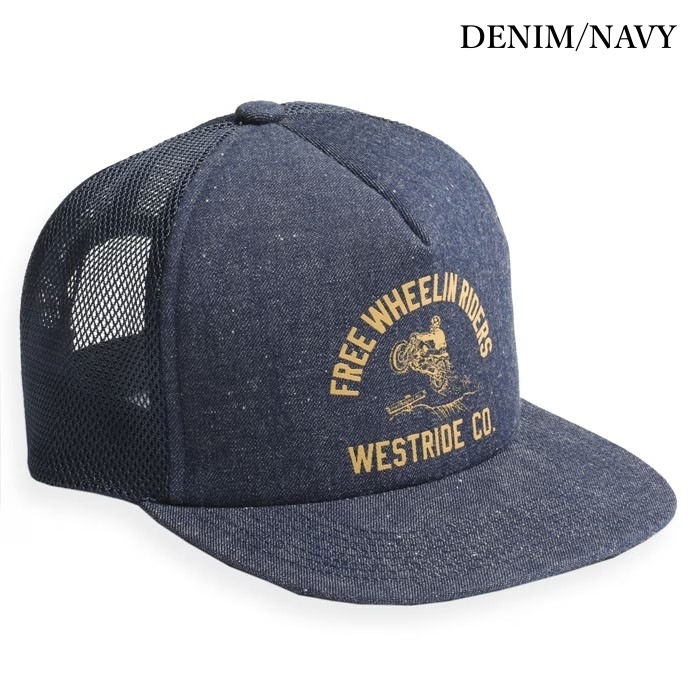 WESTRIDE �������ȥ饤�ɡ�MESH CAP�ۢ�RIDERS�� ��å��奭��å� ˹�� �ɽ� ������