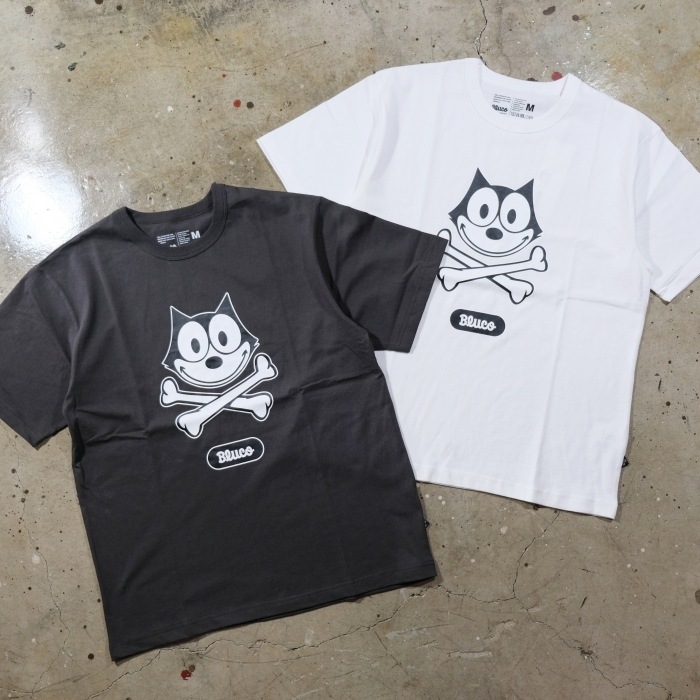 FELIX×BLUCO フィリックスxブルコ【164-22-048】【プリントTシャツ