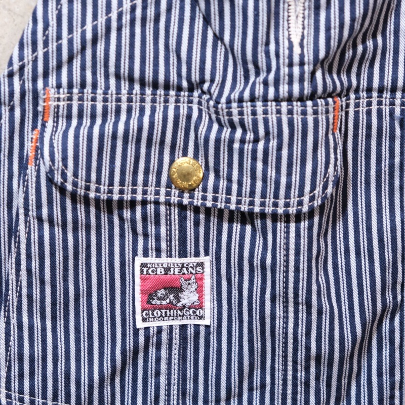TCB jeans ƥӡ󥺡Wrecking Crew Pants Random Hickory Stripeۥҥå꡼С  ॹȥ饤 å󥰥롼ѥ