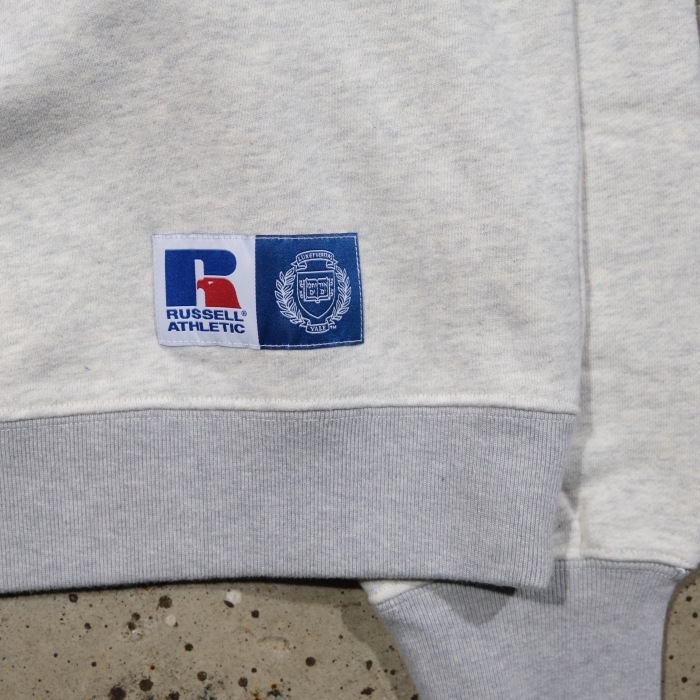 RUSSELL ATHLETIC ��å��륢������å���Yale University High Cotton TM Loop Back Terry Sweat CN�ۥץ����åȥ�롼�ץХå������å� ����å� ���롼�ͥå�