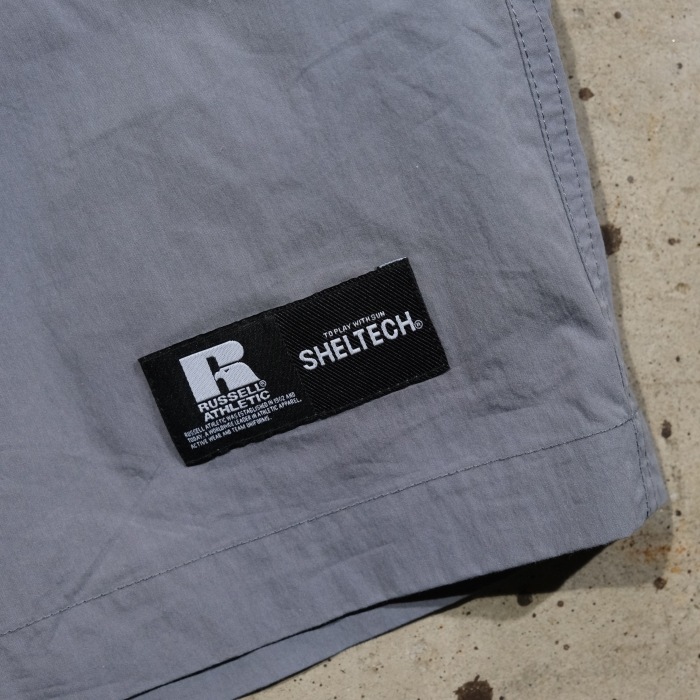 RUSSELL ATHLETIC ��å��륢������å���SHELTECH Cotton/Nylon Weather Shorts�ۥ�����ƥå����åȥ�ʥ����󥦥��������硼�� �ϥ��ƥ��Ǻ�