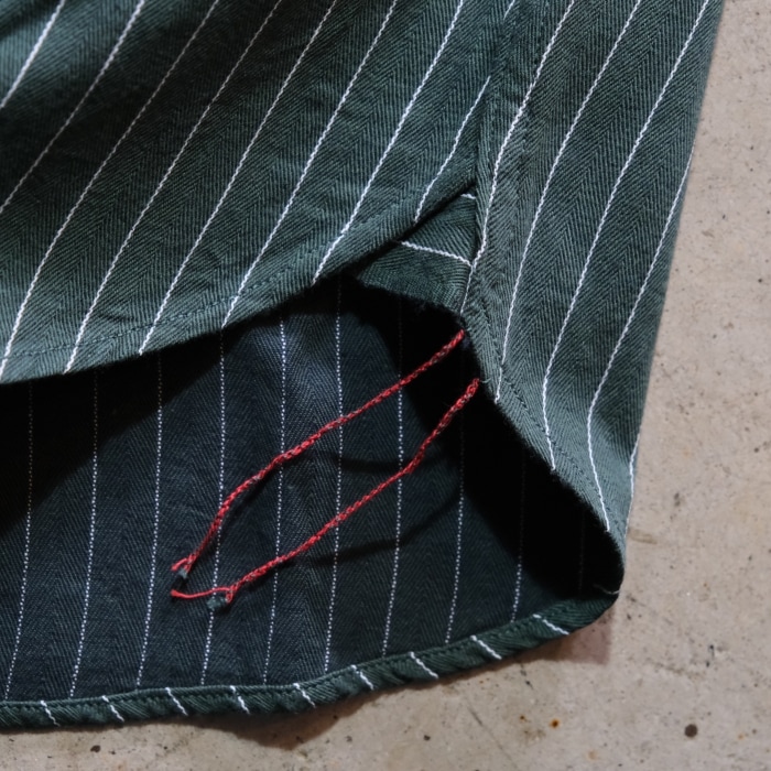 SUGAR CANE ���奬���������SC38699�ۡ�COKE STRIPE WORK SHIRT (SHORT SLEEVE)�� ���������ȥ饤��Ⱦµ�������� ������ COTTON100%