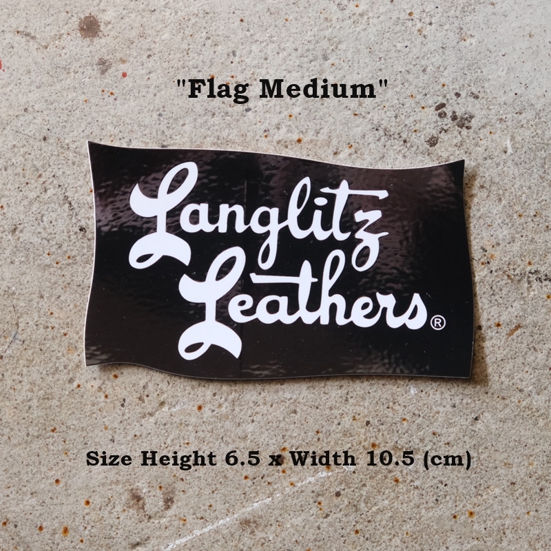 Langlitz Leathers (ラングリッツレザー)<BR>Sticker Flag Medium