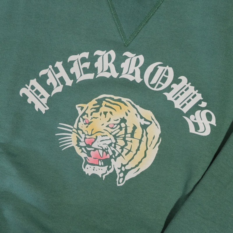 Pherrow`s24W-PVSS1SWEAT SHIRTS åȥ ξ Vå ߤԤ ƹ COTTON100%