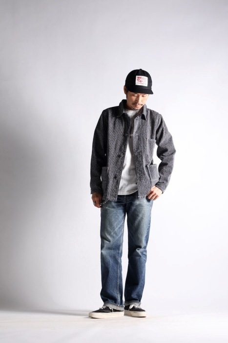 WESTRIDE ȥ饤ɡW&R WW2 3POCKET COVERALLۢHICKORY3ݥåȥҥå꡼С ǥ MADE IN JAPAN