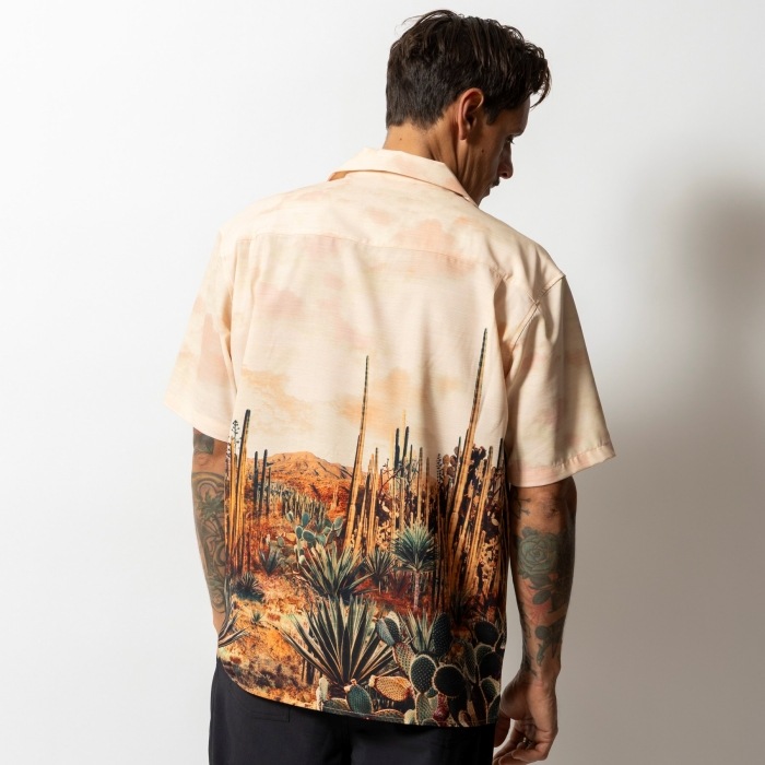 ROARK ����������RWJ1231L�ۡڡ�DESIERTA�� GONZO S/S�� ���󥾡� Ⱦµ����� ®���Ǻ� �ݥꥨ���ƥ�100�� ROARK 10th Anniversary Collection 