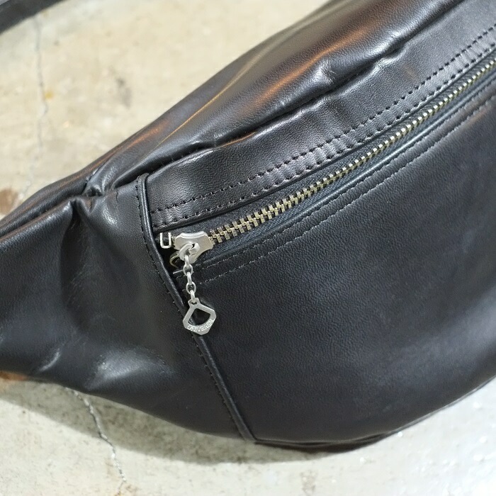 Y'2 LEATHER 磻ġ쥶HV HORSEۡBG-07HORSE HIDE Shoulder Bag BLACK ۡϥɥХå HVۡ ܳ MADE IN JAPAN